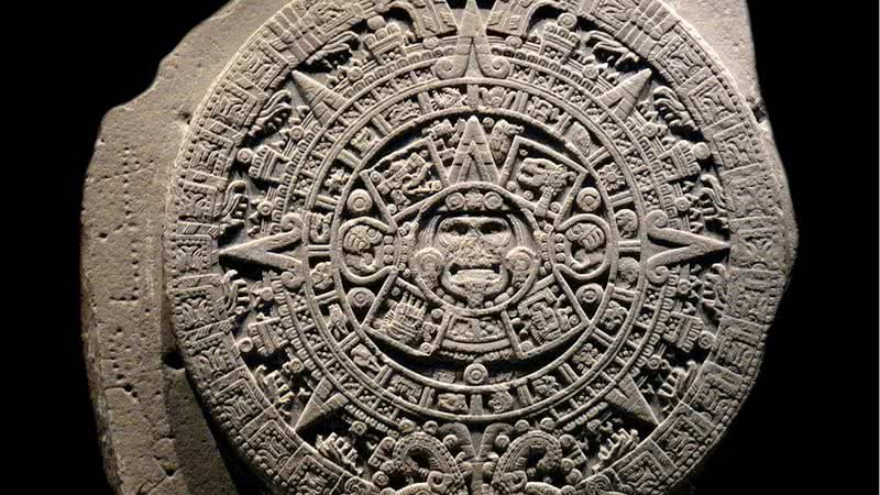 Calendário Asteca no Museu Nacional de Antropologia do México - Getty Images