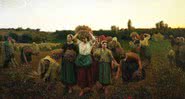 La Retirada de las Espigadoras, Jules Breton / Crédito: Reprodução