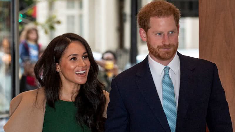 Príncipe Harry e sua esposa Meghan Markle, Duque e Duquesa de Sussex - Getty Images