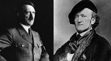 Adolf Hitler e o compositor Richard Wagner - Getty Images