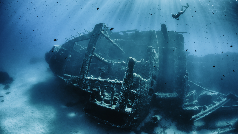 Navio naufragado - Getty Images