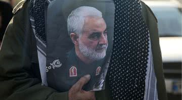 Antiga homenagem a Qassem Soleimani - Getty Images