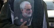 Antiga homenagem a Qassem Soleimani - Getty Images