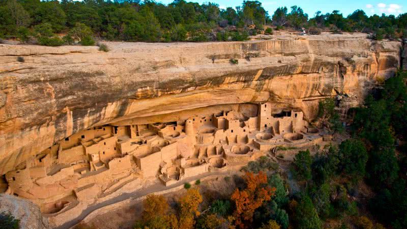 Assentamento Pueblo localizado no Parque Nacional Mesa Verde - Getty Images