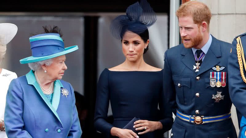 Membros da Família Real em evento no Palácio de Buckingham, 10 de julho de 2018 - Getty Images