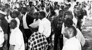 Protestos de afro-americanos para acabar com segregação racial. Maryland, 1967 - Getty Images