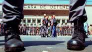 Policiais na Casa de Detenção - Divulgação/Memorial da Democracia