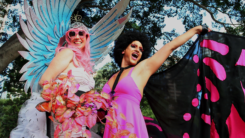 Mardi Gras em Sydney, em 2018 - Getty Images