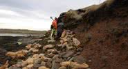 Cemitério encontrado na Escócia - Divulgação/ORCA Archaeology