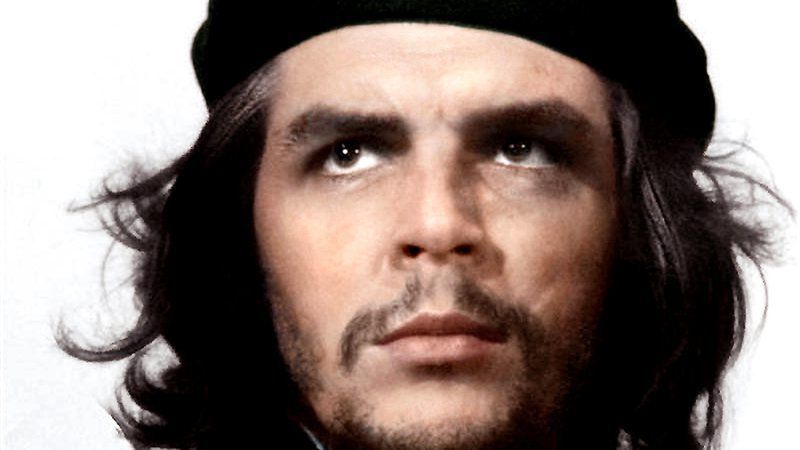 A famosa imagem de Guevara em cores - Divulgação/Olga Shirnina