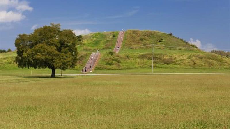 Pirâmide de Cahokia atualmente - pop_gino