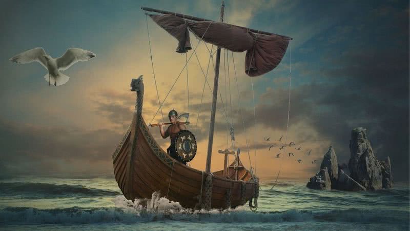 Imagem meramente ilustrativa de vikings - Imagem de Lothar Dieterich por Pixabay