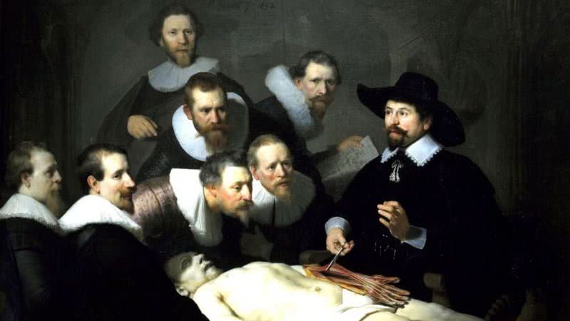 Quadro Lição de Anatomia do Dr. Tulp, de Rembrandt - Getty Images