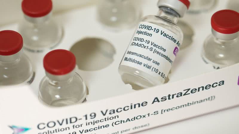 Imagem ilustrativa de doses da vacina AstraZeneca - Getty Images