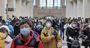 Imagem meramente ilustrativa de Estação Ferroviária em Wuhan, China - Getty Images