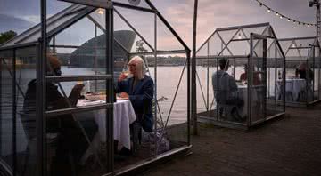 Restaurante Mediamatic Eten com estufas - Divulgação/ Mediamatic Amsterdam