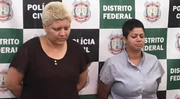 Rosana e Kacyla juntas após prisão em flagrante - Divulgação / Polícia Civil - DF