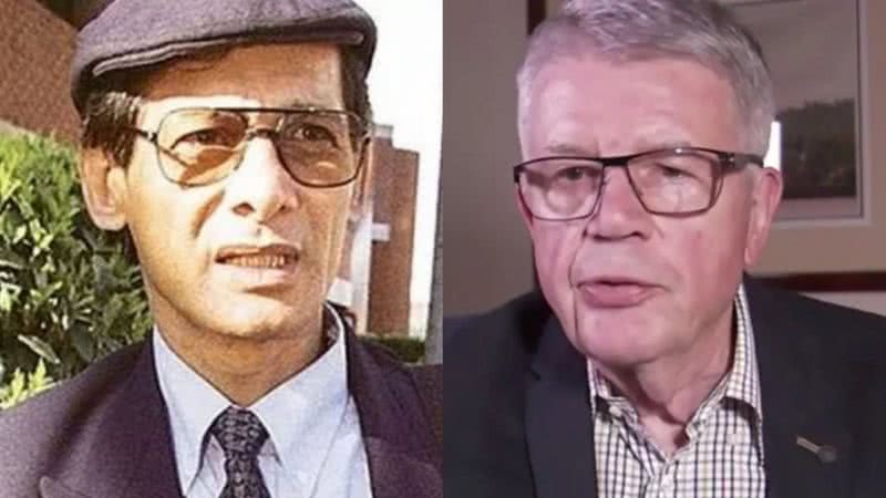 Charles Sobhraj (esq.) e Herman Knippenberg (dir.) em montagem - Divulgação / ITV