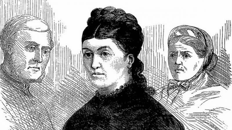 Ilustração da assassina Christiana Edmunds - Divulgação