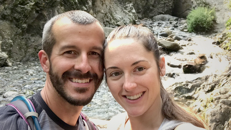 Christopher Watts ao lado de sua esposa - Divulgação/Netflix