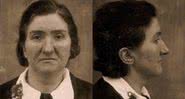 Mugshot de Leonarda Cianciulli já presa - Wikimedia Commons