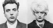 Respectivamente Ian Brady e Myra Hindley, em outubro de 1965 - Wikimedia Commons