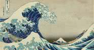 A Grande Onda de Kanagawa, de Katsushika Hokusai - Domínio Público/ Creative Commons/ Wikimedia Commons