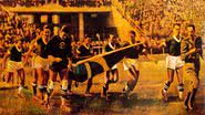 Palmeiras entrando em campo em 20 de setembro de 1942 - Divulgação/ Palmeiras