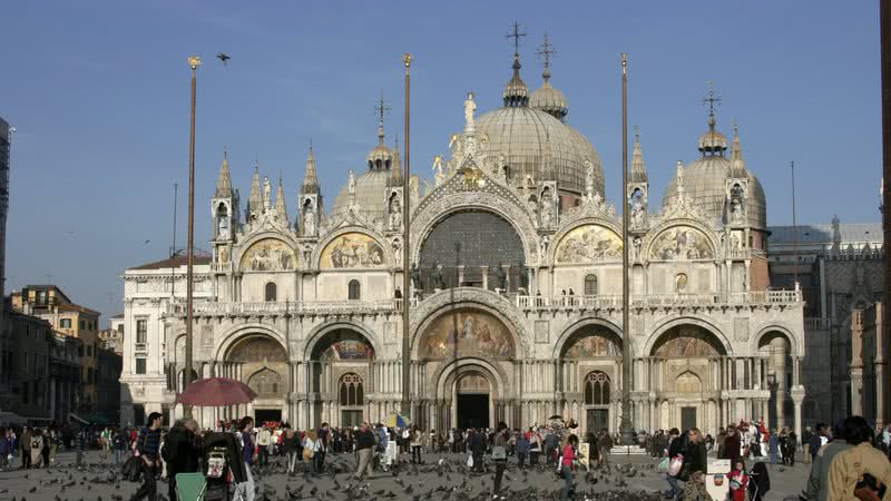 Fotografia da Basílica de São Marcos, em Veneza - Nino Barbieri/ Creative Commons/ Wikimedia Commons