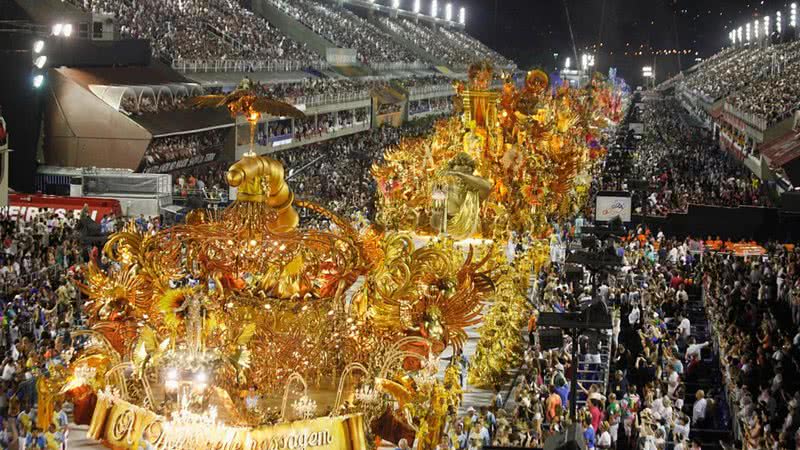 Desfile da escola de samba Beija-Flor - Getty Images