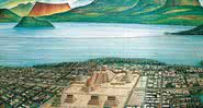 Ilustração de Tenochtitlán - Getty Images