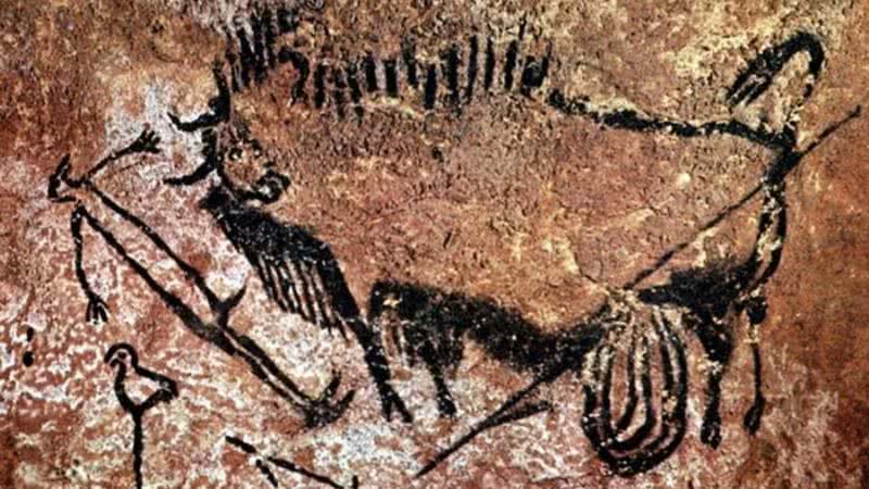 Fotografia de uma das pinturas rupestres da Caverna de Lascaux - Peter80/ Creative Commons/ Wikimedia Commons