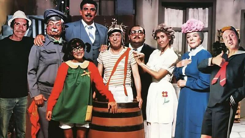 O elenco de Chaves - Televisa