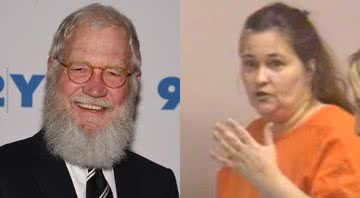 O apresentador David Letterman e Margaret Mary Ray - Getty Images / Divulgação/Youtube/MinistryOfCCTV