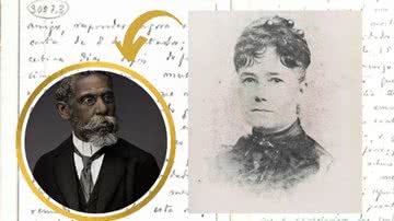 Machado de Assis e sua esposa, Carolina Xavier de Novaes - Wikimedia Commons / Domínio Público e Arquivo Instituto Moreira Salles