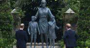 Estátua em homenagem à Diana - Getty Images