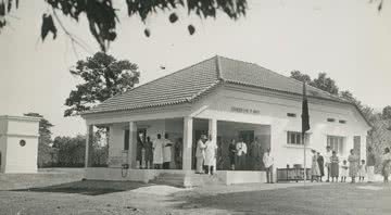 Imagem meramente ilustrativa de dispensário de pacientes com lepra em Guiné-Bissau - Domínio público/ Acervo Arquivo Nacional