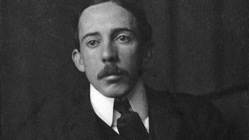 Alberto Santos Dumont, o "pai da aviação" - Domínio Público via Wikimedia Commons