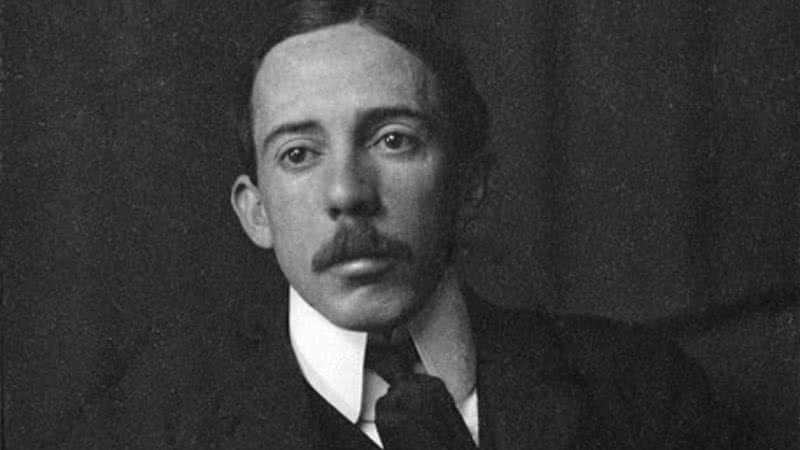 O inventor Alberto Santos Dumont, conhecido como o 'pai da aviação' - Domínio Público via Wikimedia Commons