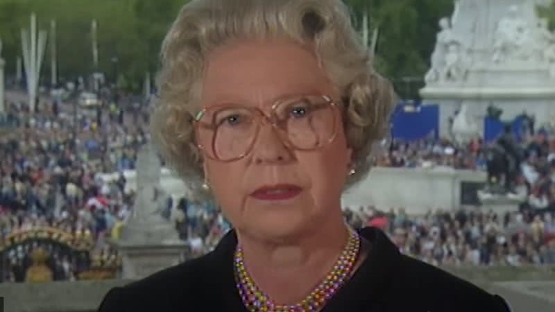 A rainha Elizabeth II durante discurso sobre a princesa Diana - Reprodução/Vídeo/Youtube/Royal Family