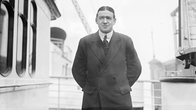 O irlandês Ernest Shackleton - Divulgação/Library of Congrass