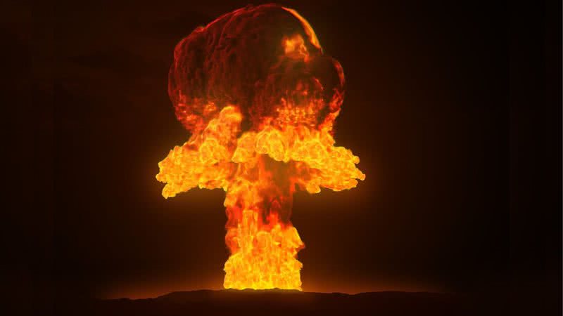 Imagem ilustrativa de explosão nuclear - Wikimedia Commons / Burnt Pineapple Productions