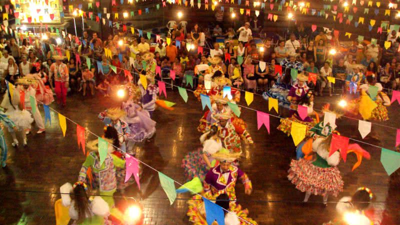 Imagem meramente ilustrativa de uma festa junina no Brasil - Divulgação