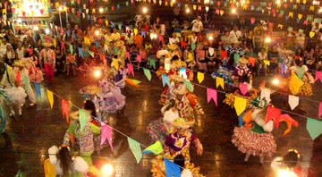 Imagem meramente ilustrativa de uma festa junina no Brasil - Divulgação