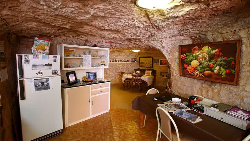 Por dentro de uma casa em Coober Pedy - Getty Images