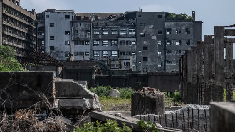 Fotografia tirada na Ilha Hashima - Getty Images