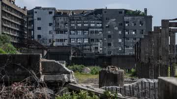 Fotografia tirada na Ilha Hashima - Getty Images