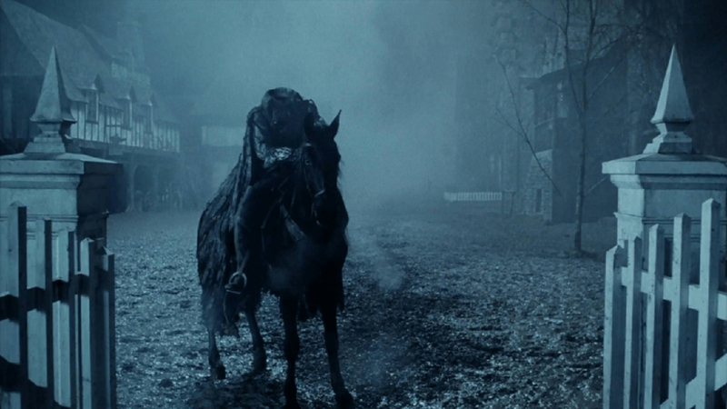 Cena do filme Sleepy Hollow (1999), de Tim Burton - Divulgação/ Paramount Pictures