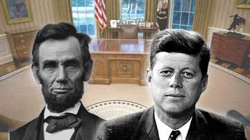 Abraham Lincoln e John Fitzgerald Kennedy - Getty Images, Wikimedia Commons e reprodução