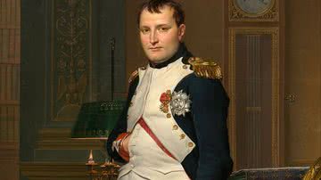 Pintura do imperador Napoleão Bonaparte - Domínio Público via Wikimedia Commons